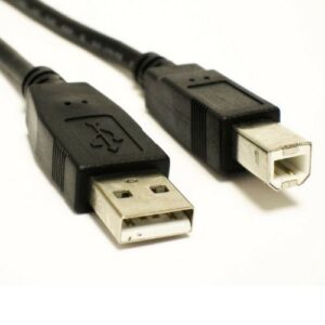 Cabo Usb De Impressora Tipo B Para Usb Normal 1,80 Metros
