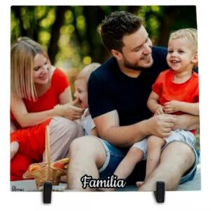Azulejo Porta Retrato Decorativo Personalizado Com Sua Foto